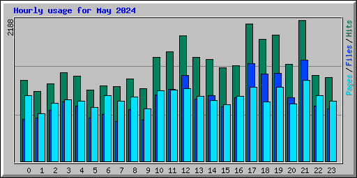 Hourly usage for May 2024